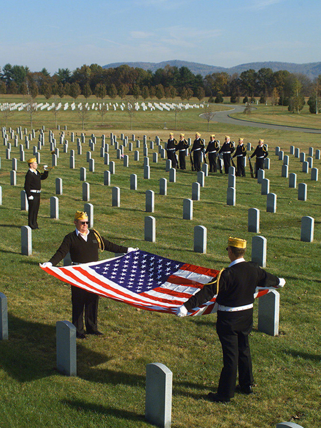 Gerald B.H. Solomon Saratoga National Cemetery | The LA Group Landscape ...