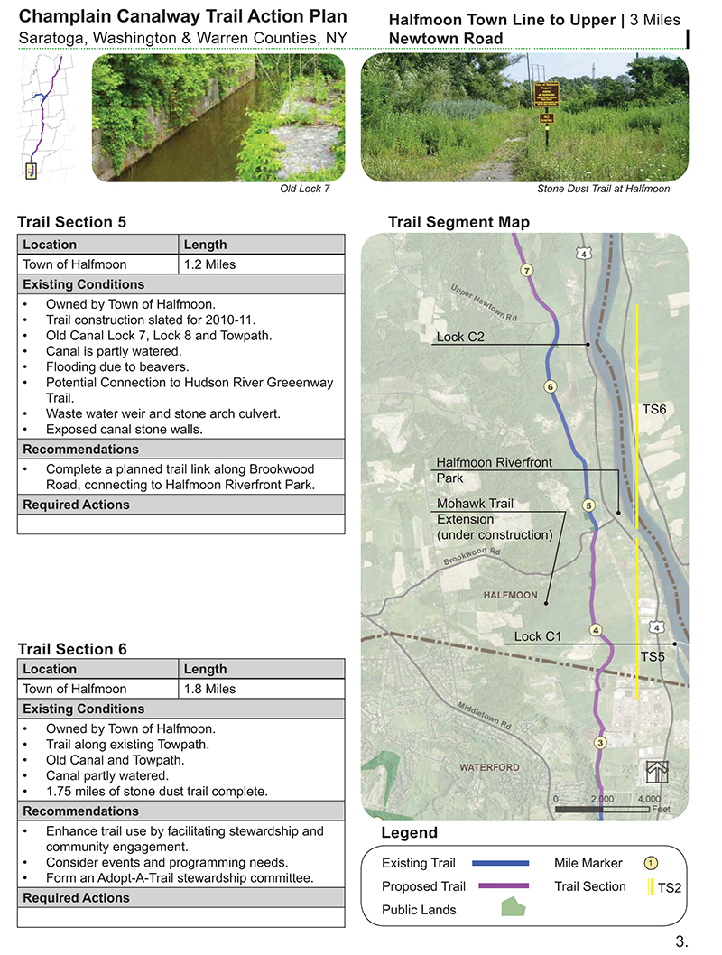 Champlain Canalway Trail Action Plan The La Group Landscape Architecture And Engineering Pc