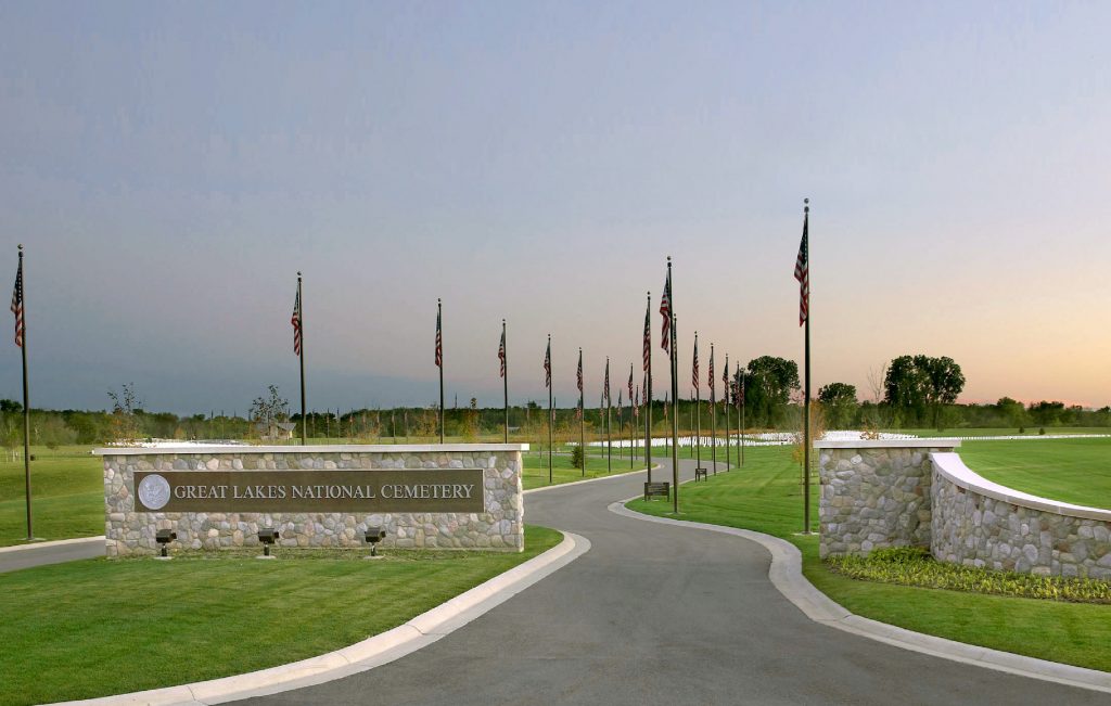 Great Lakes National Cemetery - The LA Group Landscape Architecture and 